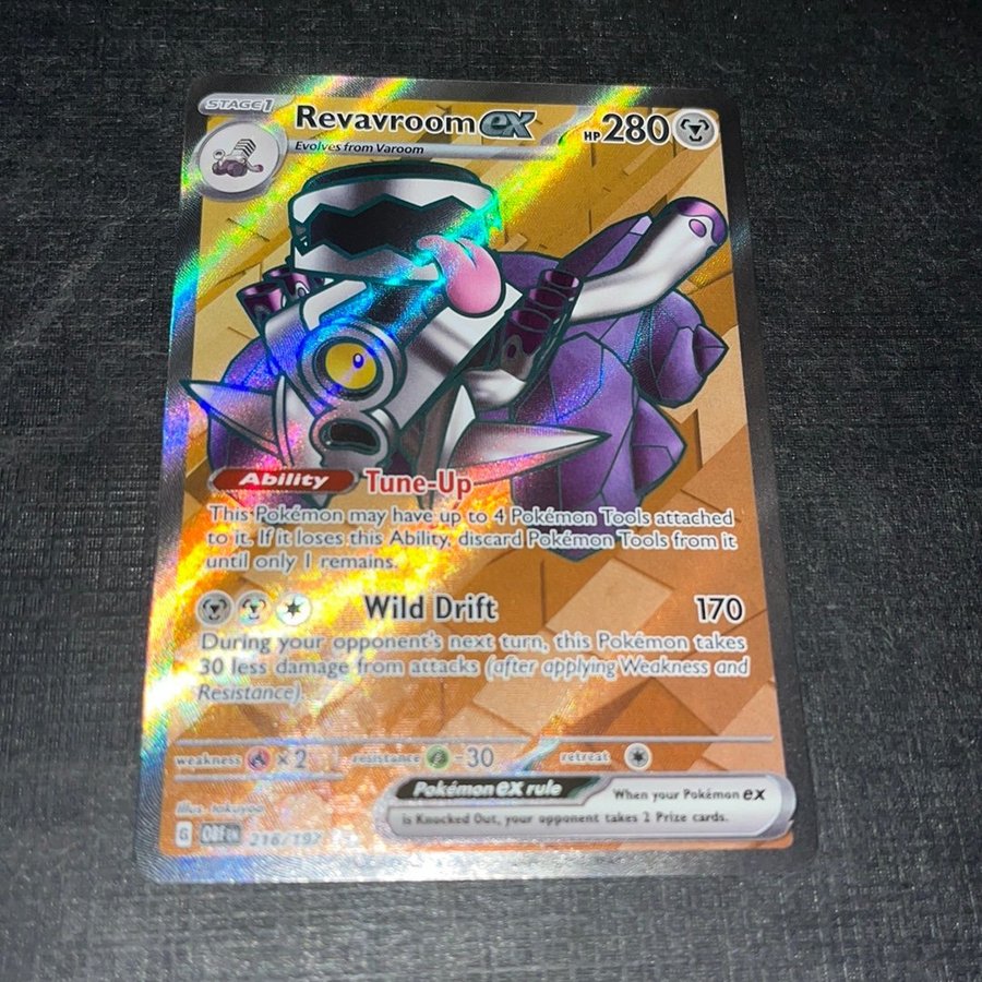 Revavroom ex 216/197 Obsidian Flames Pokemonkort | Kp p Tradera  (721368114)