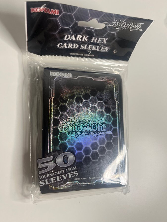 Yu-Gi-Oh! Dark Hex Card Sleeves Secret Rare Hol.. | Kp p Tradera  (728988891)