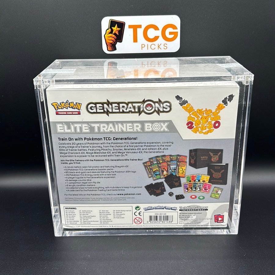 pokemon trading card game generations elite trainer box Pokémon TCG: Mega Evolution: Elite Trainer Box