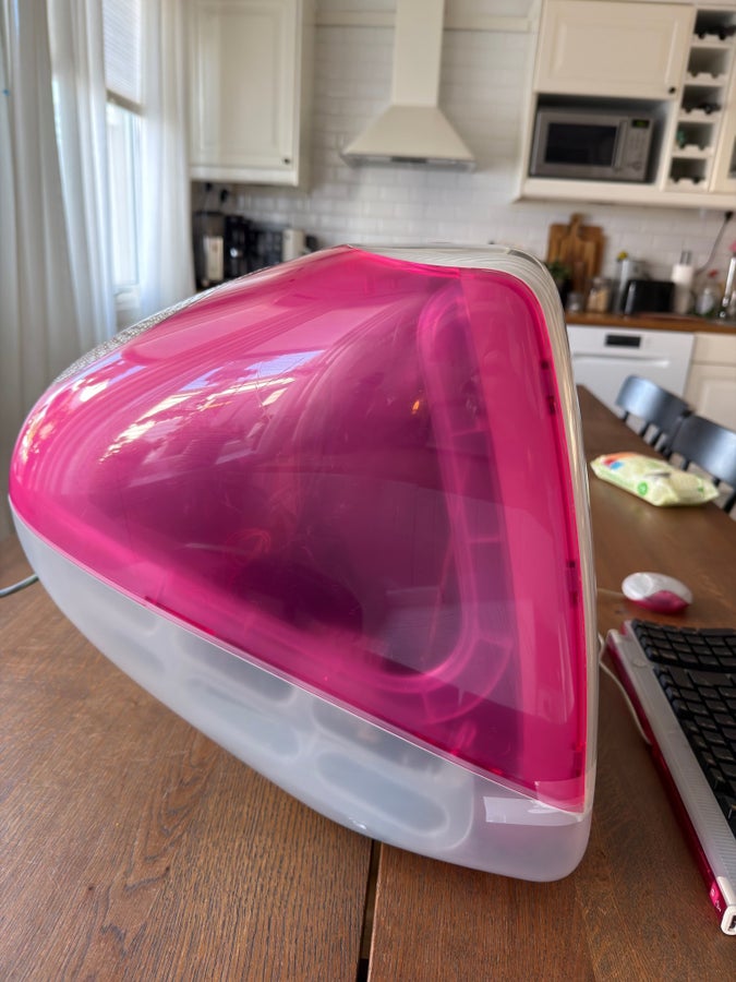 Apple iMac G3 Strawberry 400MHz DV Boxed + till.. | Köp på Tradera