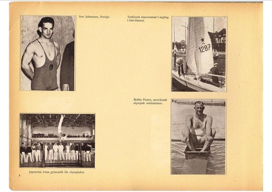 OLYMPISKA SPELEN 1936 VÄRLDENS BÄSTA I BERLIN .. Köp på Tradera