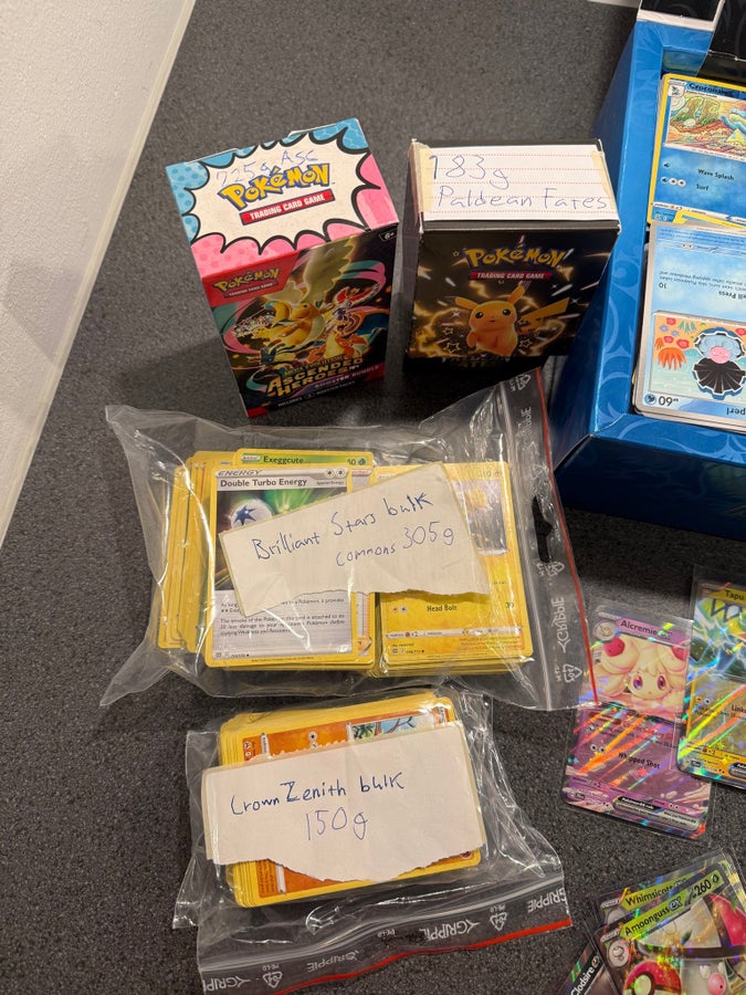 Pokémon bulk runt 6.5kg m. reverses/holos samt .. | Köp på Tradera ...