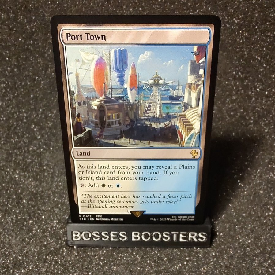 Port Town - MtG: Final Fant.. | Kp frn BossesBoosters p Tradera  (697724434)