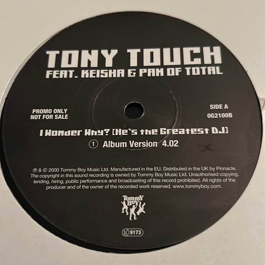 Tony Touch Feat. Keisha & Pam Of Total - I Wond.. | Köp på Tradera