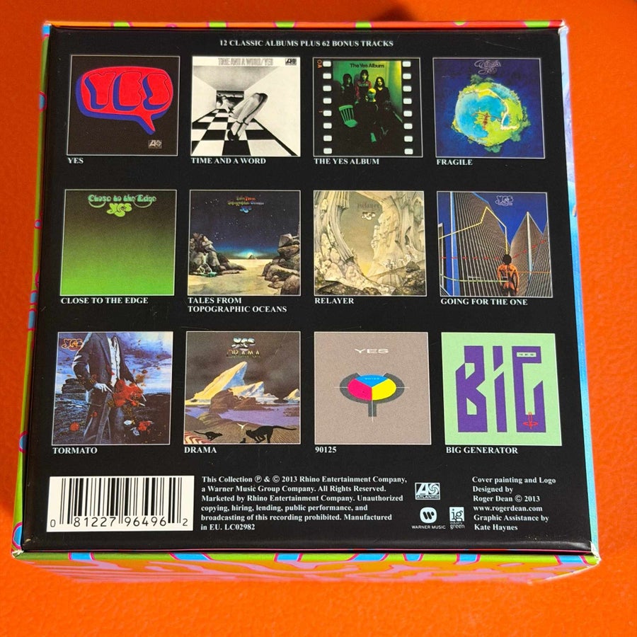 Yes - The Studio Albums 1969-1987 - 13 Cd! | Köp på Tradera