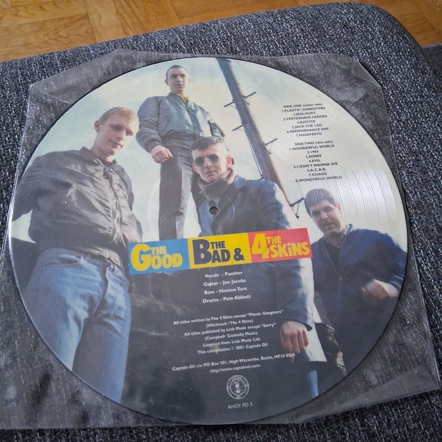 The Good, The Bad & The 4 Skins - Picture Disc | Köp på Tradera (725775875)