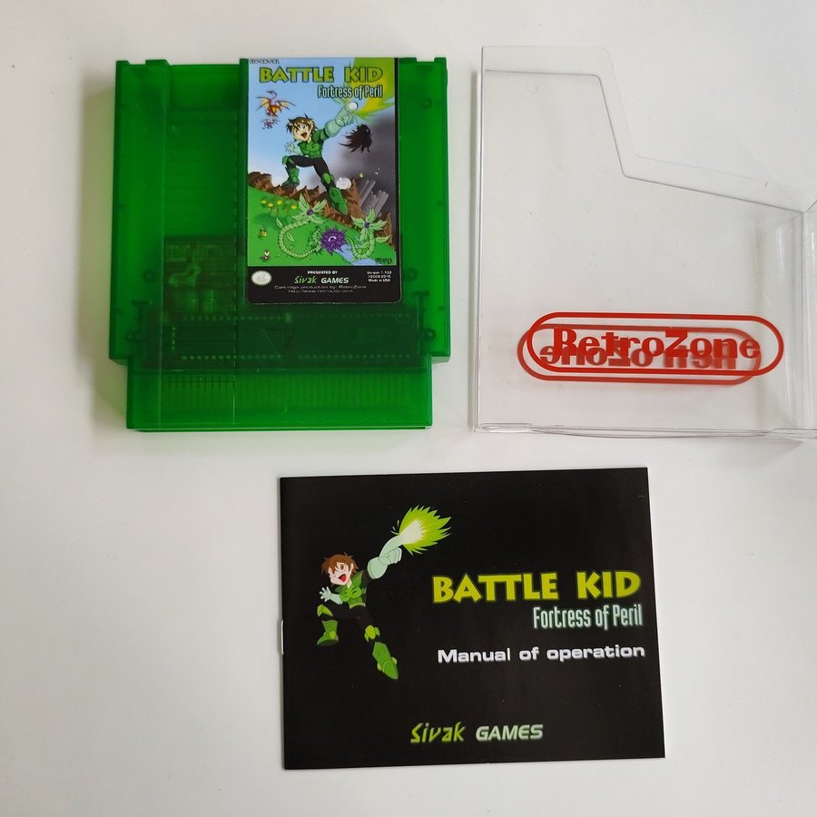 バトルキッド1&2セット　NES正規品　BATTLE KID 海外版ファミコン FC/FC互換機用『バトルキッド 危険な罠』PV - YouTube