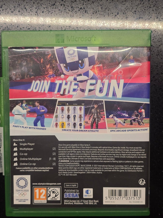 Jeu Vidéo Tokyo 2020 - Compatible Xbox One & Xbox Series X - Version Française PAL