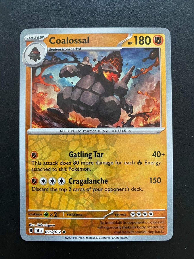 Coalossal 095/162 rev Holo | Kp p Tradera (630610122) Coalossal 095/162 rev Holo | Kp p Tradera (630610122)