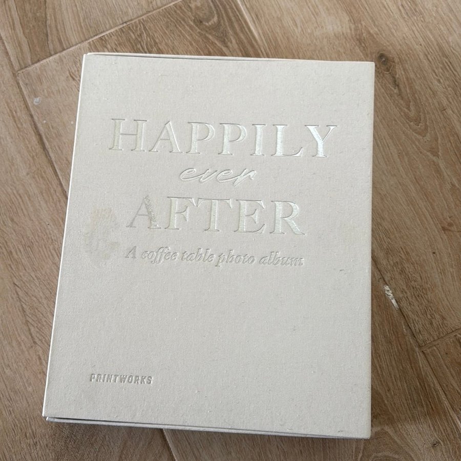 Wedding Album-Happily Ever After Beige | Printworks Market