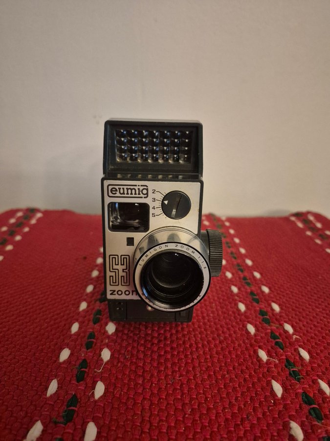A Kodak Cine Model B and a Eumig S3 Zoom cine camera