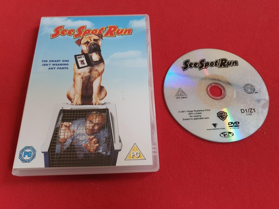 image of see spot run dvd case image of see spot run dvd case