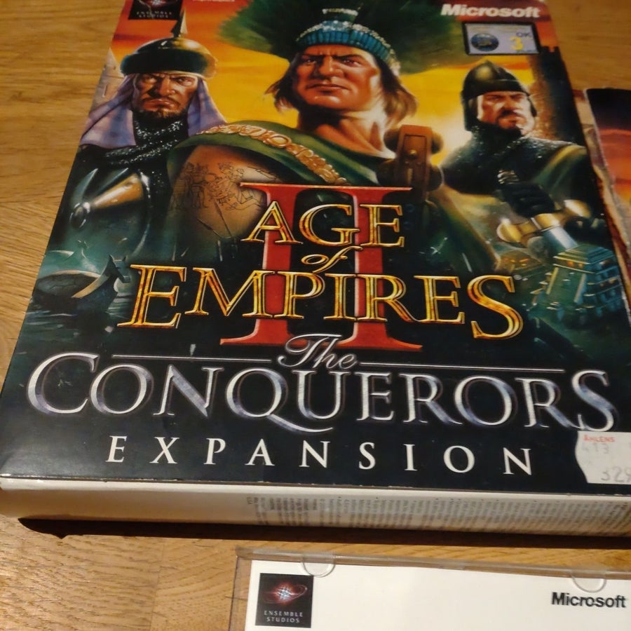 Jeu PC AGE OF EMPIRES II : The Conquerors Expansion - Version Française - Bon État (2000)
