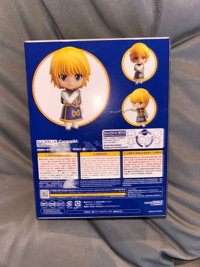 Figurine Hunter X Hunter Nendoroid #1185 Kurápika - Good Smile - Neuve Import Japon