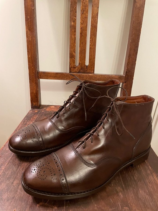 Allen Edmonds Fifth Street Boot Brown Burnished. Kop pa Tradera 642465089