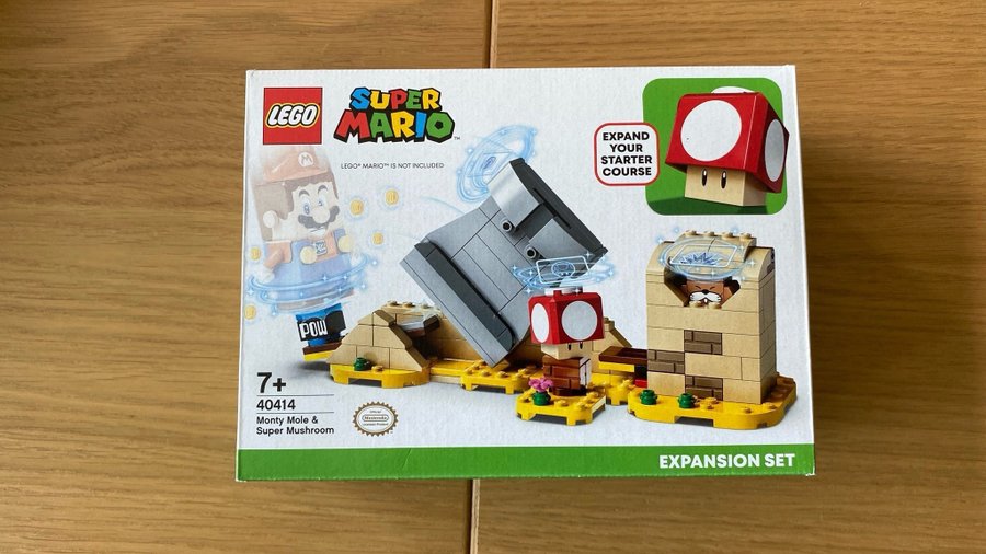 LEGO Super Mario 40414 Monty Mole Super Mushr. Kop pa Tradera 642370090