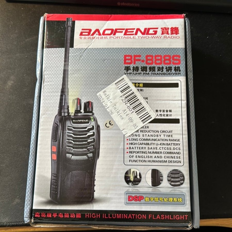 Baofeng BF888S VHF/UHF FM Transceiver Köp på Tradera (646060499)