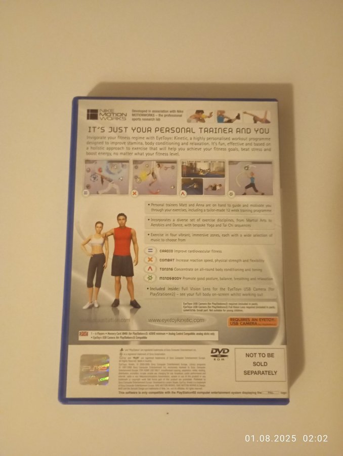 EyeToy Kinetic PlayStation Køb på Tradera (685818040)