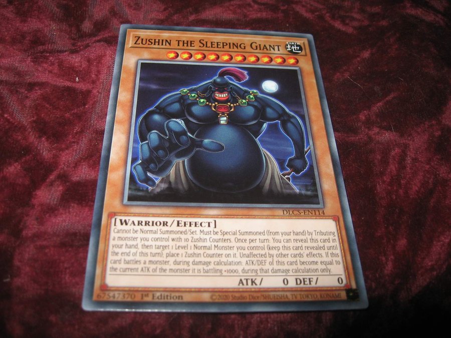 YU-GI-OH ZUSHIN THE SLEEPING GIANT DLCS-EN114 | Kp p Tradera (709814838)