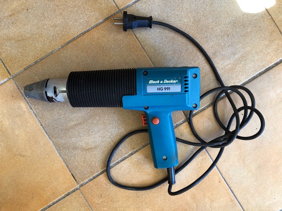 Black & Decker värmepistol HG991 Köp på Tradera (541659193)