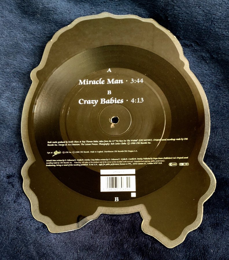 Shaped Vinyl - Ozzy Osbourne 