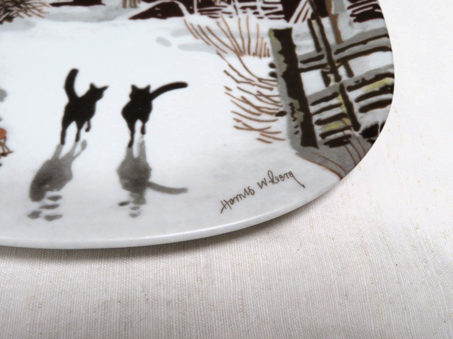 Guldkroken 5 Jultallrik.. | Köp från ialinasDesignRetro på Tradera