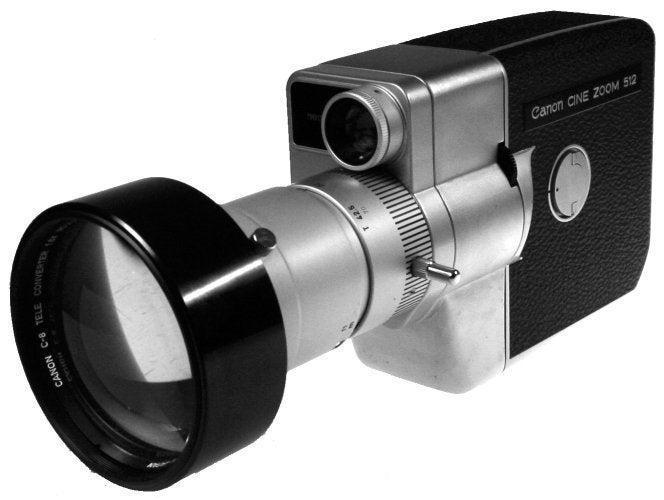 Canon Cine Zoom 512 Dubbel 8 filmkamera med C-8.. | Köp på Tradera