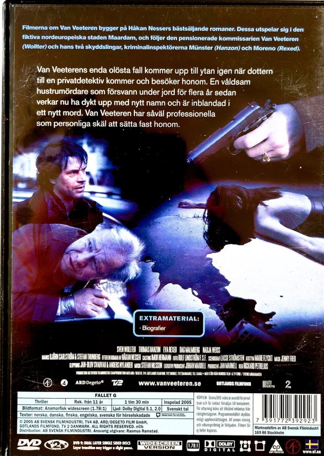 DVD: NESSERS VAN VEETEREN - FALLET G | Köp på Tradera (740645003)
