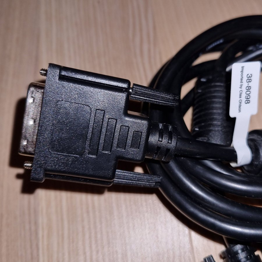 DVI D single link kabel Exibel