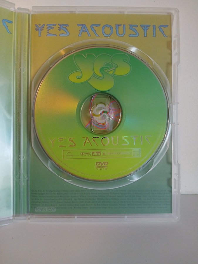 Yes: Acoustic - Guaranteed No Hiss (DVD) | Köp på Tradera