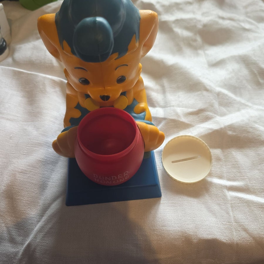 Bamse spargris från PKbanken | Köp på Tradera (757977076)