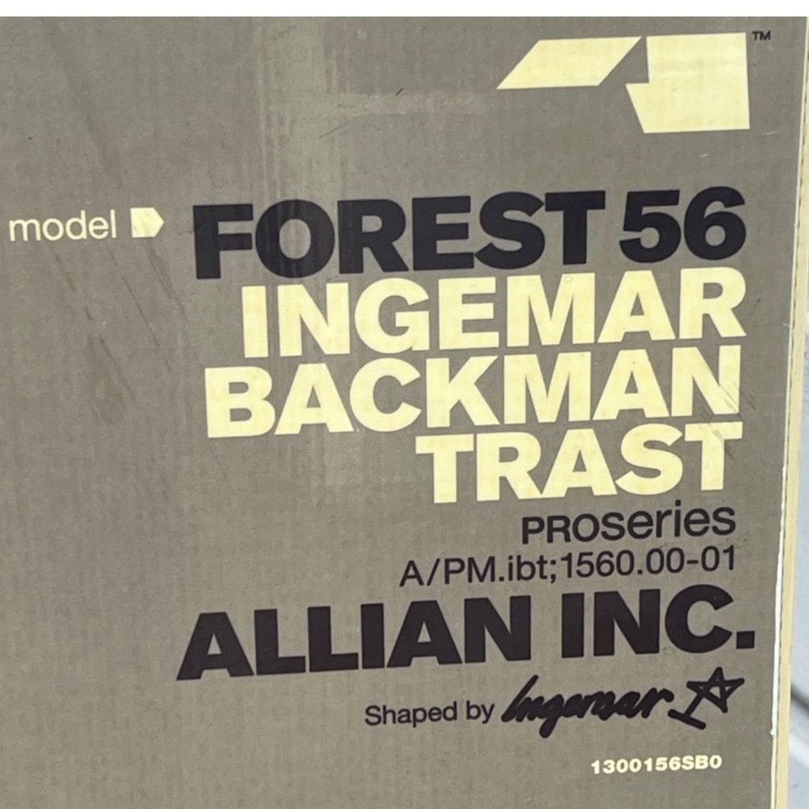 Backman Allian Snowboard - Allian Forest 56 Ing.. | Köp på Tradera