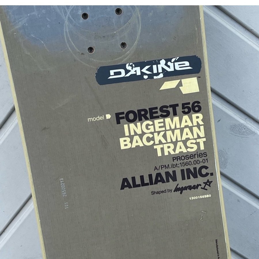 Backman Allian Snowboard - Allian Forest 56 Ing.. | Köp på Tradera