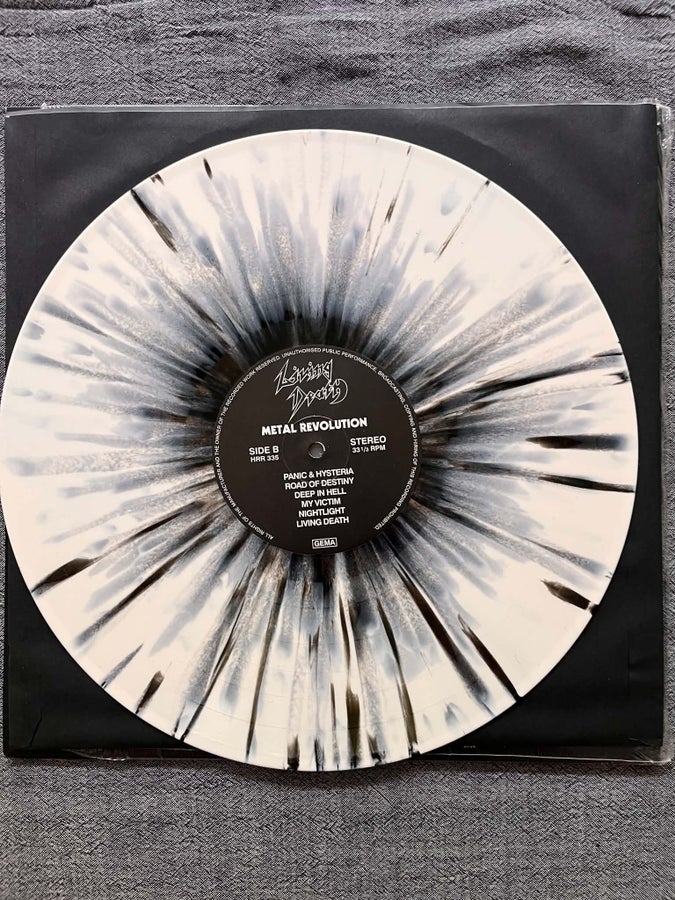 Living Death – Metal Revolution (Ltd White/Blac.. | Köp på Tradera