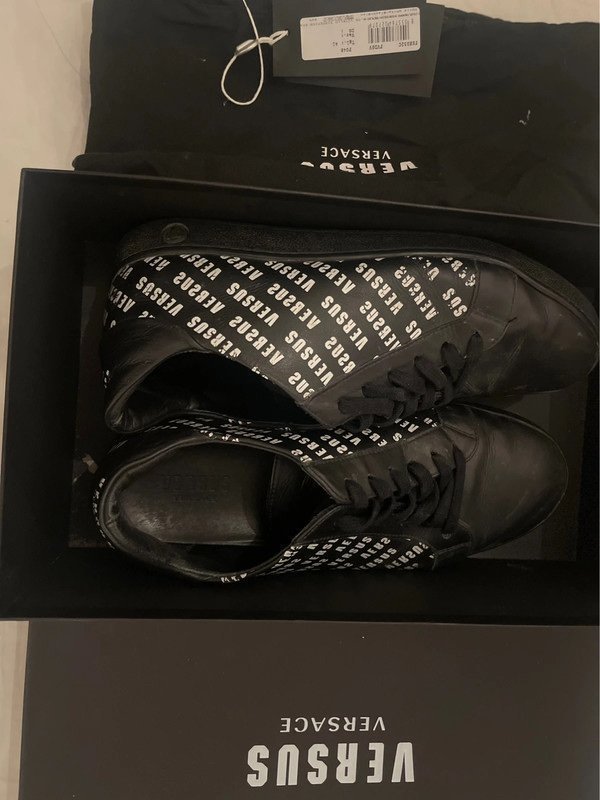 Versus Versace Sneakers, Svart, EUR 41 Köp på Tradera (699910581)