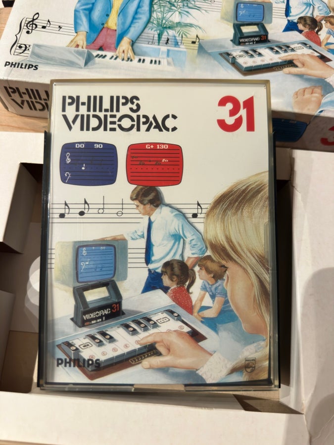 Jeu Vidéo Philips Videopac 'MUSICIAN' N°31 - Cartouche Loose En Bon état