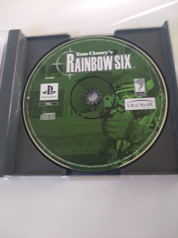 Tom Clancy's Rainbow Six Sur PS1 - PAL FR Complet - Bon état
