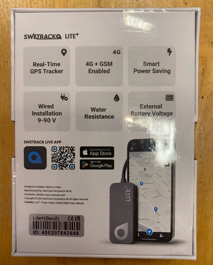 Swetrack Lite+ GPS Tracker | Köp på Tradera (711573153)