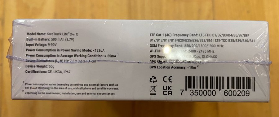 Swetrack Lite+ GPS Tracker | Köp på Tradera (711573153)