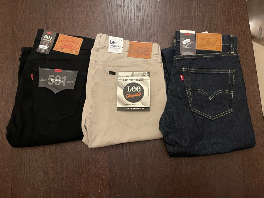Levis on sale 501 pris