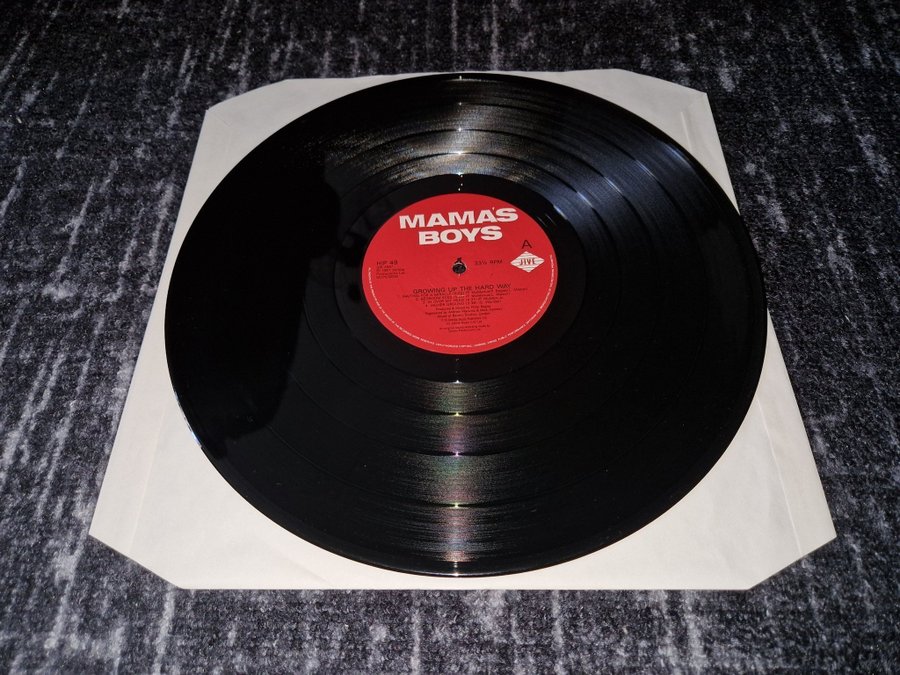 MAMA'S BOYS Growing Up The Hard Way LP | Köp på Tradera