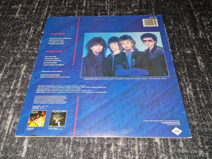 国内盤！Mama's Boys/ Growing Up The Hard Way Mama's Boys – Growing Up The Hard Way | Releases | Discogs