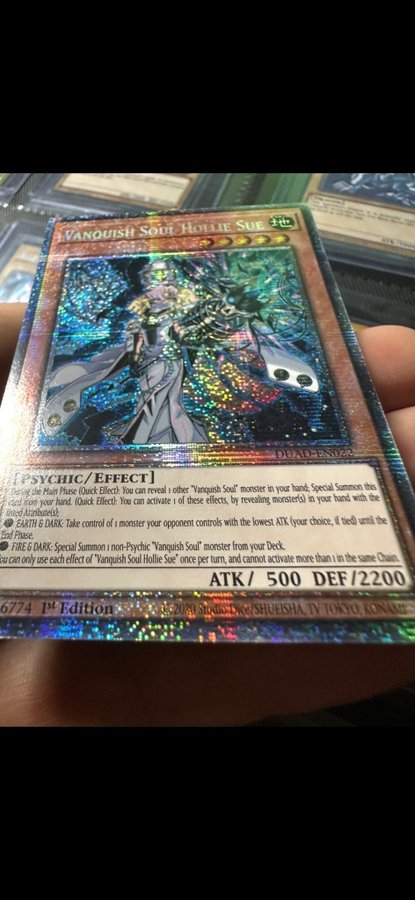 遊戯王 DUAD-EN022 ＶＳ ホーリー・スー Vanquish Soul Hollie Sue (英語版 1st Edition スターライトレア) Duelist’s Advance 遊戯王 DUAD-EN022 VS ホーリー・スー Vanquish Soul Hollie