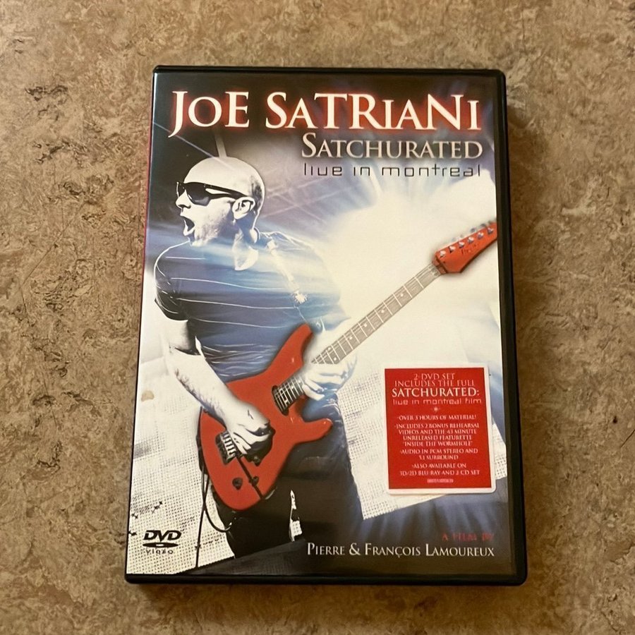 Joe Satriani - Satchurated Live In Montreal DVD | Köp på Tradera