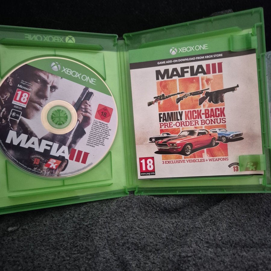 マフィア III - XboxOne Mafia III - Mafia 3 Microsoft Xbox
