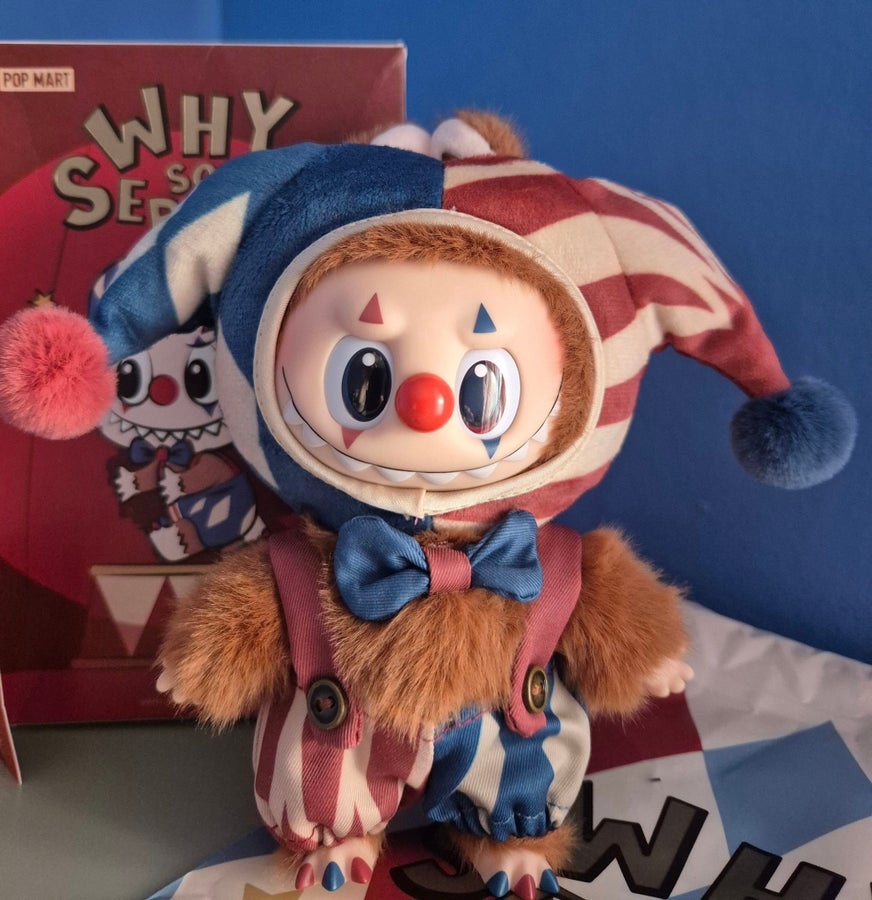 WHY SO SERIOUS Juggling Clown ラブブ Pop Mart WHY SO SERIOUS