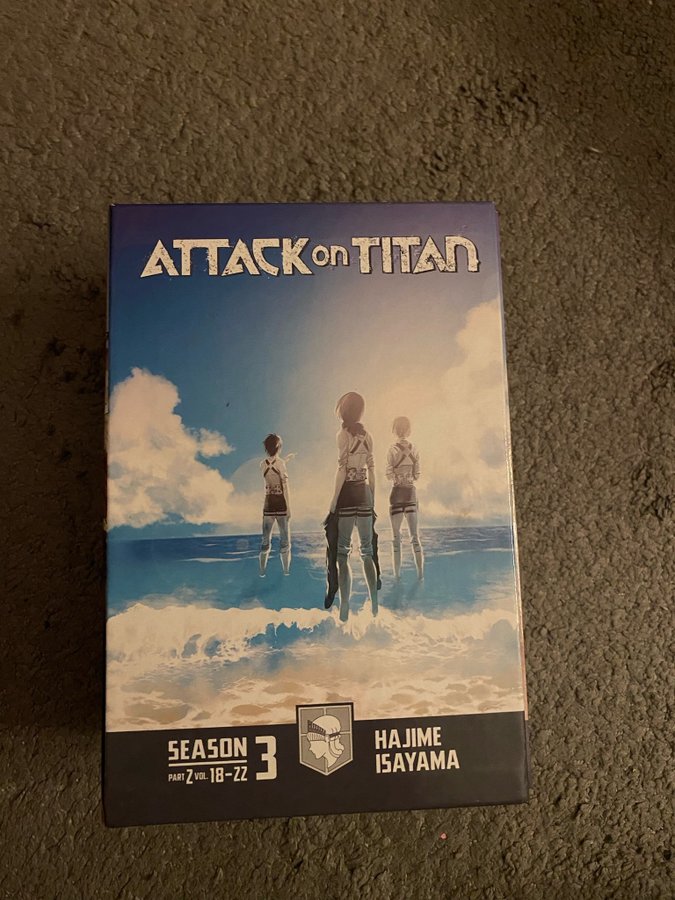 Se produkter som liknar Attack on Titan manga box set på Tradera - Attack On Titan Manga Box Set Season 4 Part 2