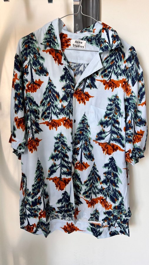 Acne Studios SS19 Simon Pine Flu Shirt 48 Köp på Tradera (698573821)