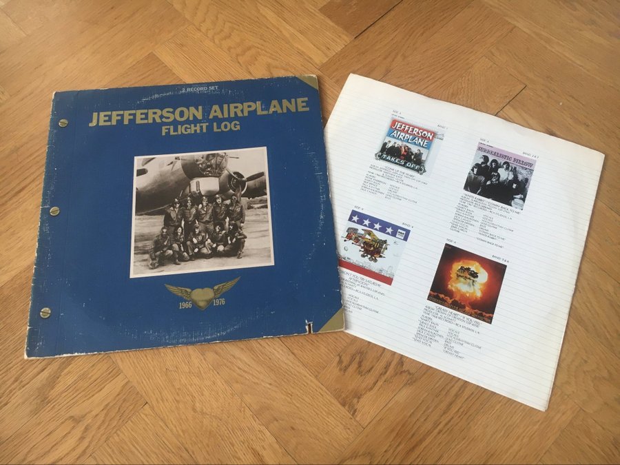 Jefferson Airplane – Flight Log (1966 - 1976) | Köp på Tradera