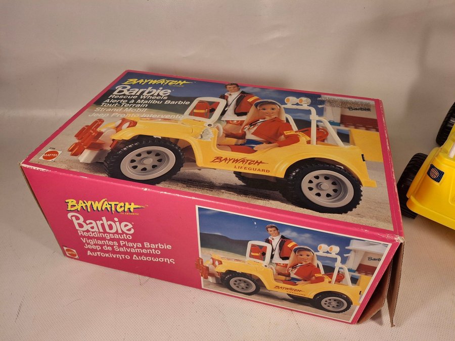 Baywatch barbie jeep hotsell
